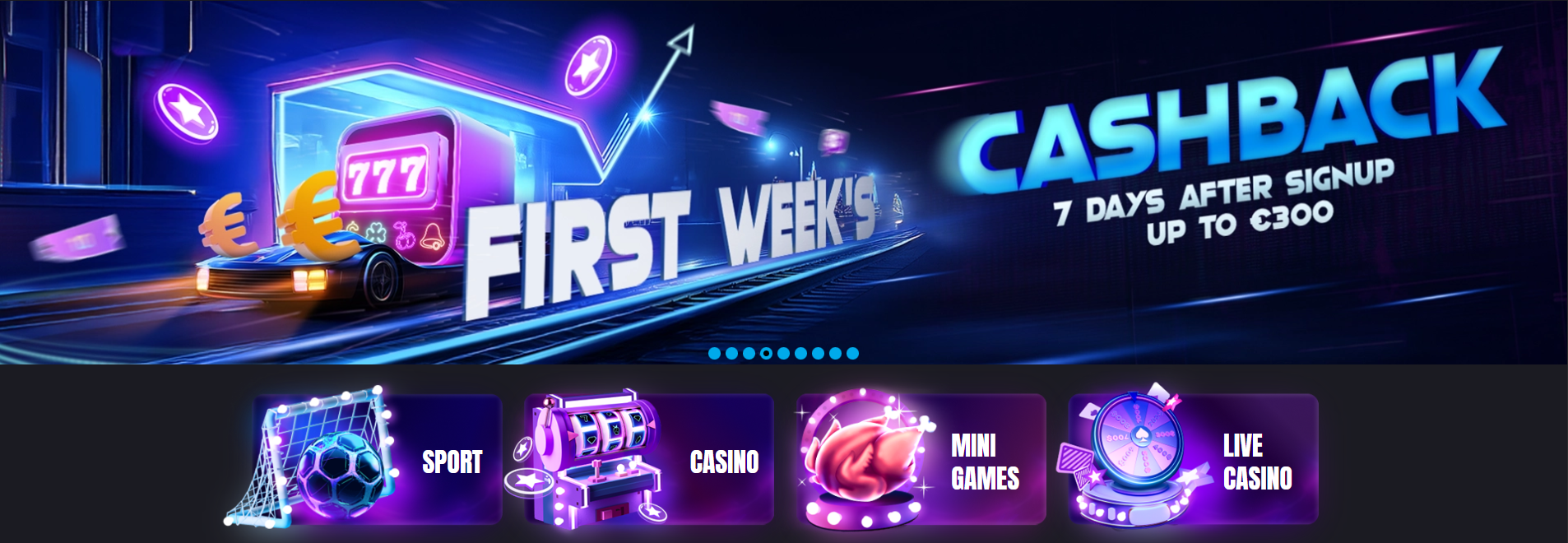 Mystake - Overview of games and available bonuses